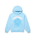 Light blue Sp5der hoodie