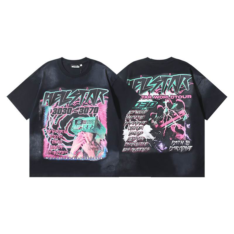 HELLSTAR TEE BLACK
