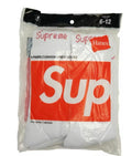 WHITE SUPREME SOCKS