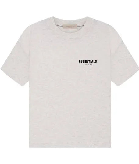 light oatmeal essential tee