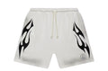 WHITE HELLSTAR SHORTS