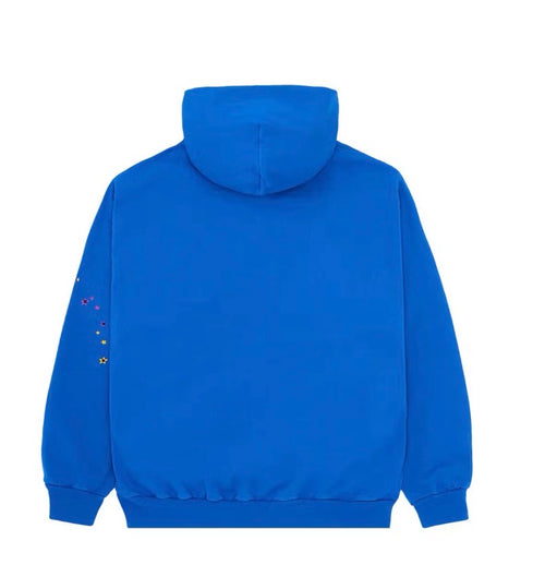 Blue sp5der hoodie