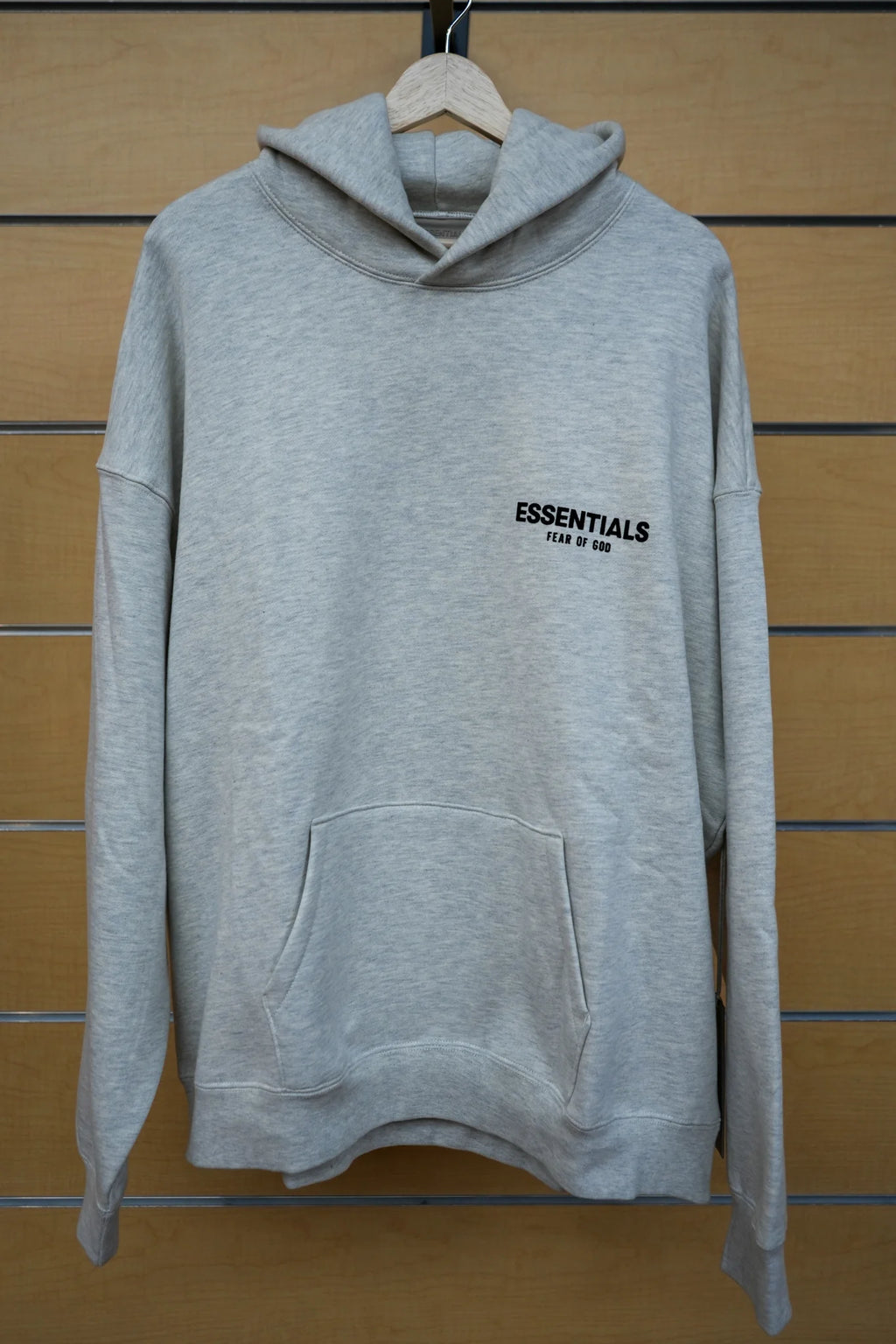 ESSENTIALS LIGHT OATMEAL HOODIE